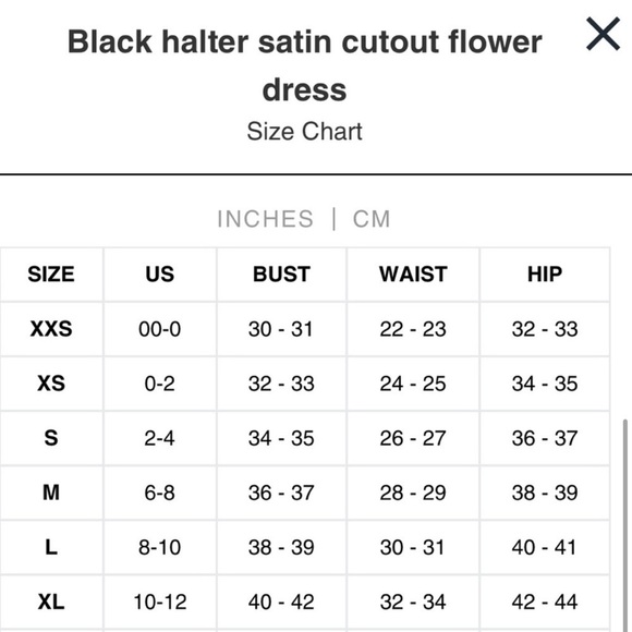 Heiress Beverly Hills Black Halter Satin Cutout Flower Dress New with Tags! - Picture 7 of 15